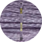 Mouliné Spécial 25 Sinisen/Violetin 0028