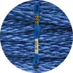 Mouliné Spécial 25 Sinisen/Violetin 0825