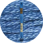 Mouliné Spécial 25 Sinisen/Violetin 0826