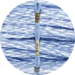 Mouliné Spécial 25 Sinisen/Violetin 3840