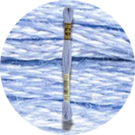 Mouliné Spécial 25 Sinisen/Violetin 0341