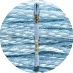 Mouliné Spécial 25 Sinisen/Violetin 0800