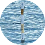 Mouliné Spécial 25 Sinisen/Violetin 0827