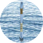 Mouliné Spécial 25 Sinisen/Violetin 3325