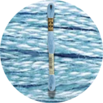 Mouliné Spécial 25 Sinisen/Violetin 0519