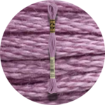 Mouliné Spécial 25 Sinisen/Violetin 3836