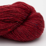 BC Garn Loch Lomond Lace GOTS 11 Tulipunainen