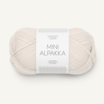Sandnes Mini Alpakka 1012 Luonnonvalkoinen