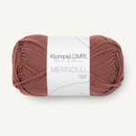 Sandnes KlompeLompe Merinoull 4043 Luumunroosa