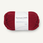 Sandnes KlompeLompe Merinoull 4236 Syvä Joulunpunainen
