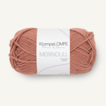 Sandnes KlompeLompe Merinoull 3544 Ruskeanroosa