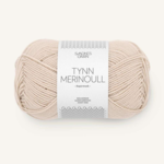 Sandnes Tynn Merinoull 2321 Marsipaani
