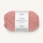 Sandnes Tynn Merinoull 4033 Persikankukka
