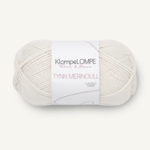 Sandnes KlompeLompe Tynn Merinoull 1013 Kitti