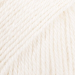 DROPS Flora 02 Valkoinen (Uni Colour)