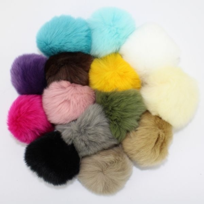 Pompon Kanin karva 6 cm