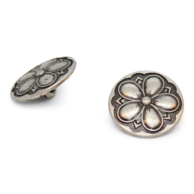 Tina nappi 20,5mm w / eye FLOWER