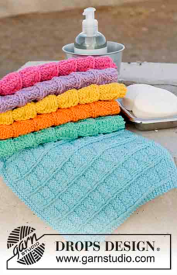 189-12 Rainbow Vohvelit DROPS Designilta