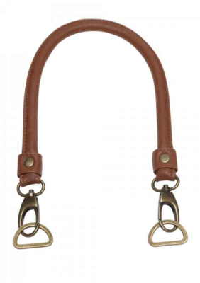 Go käsintehty laukkukahva ruskea, 44 cm (2 kpl)