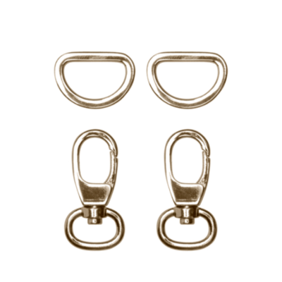 Go Käsintehty hummerilukko D-renkaalla 35 mm (2 kpl)