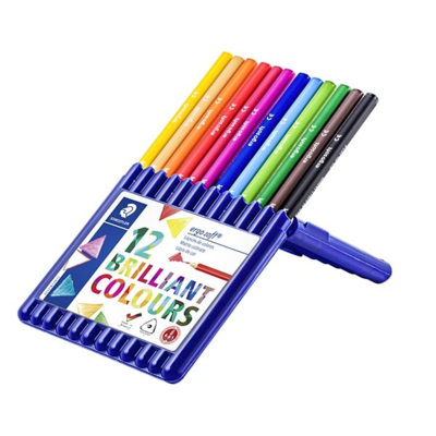 STAEDTLER Ergosoft 157 värikynät, 12 kpl