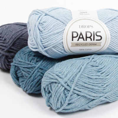 DROPS Paris KIERRÄTETTY DENIM