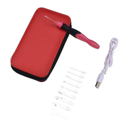 Virkkaus Kevyt Virkkuukoukkusetti, Ladattava