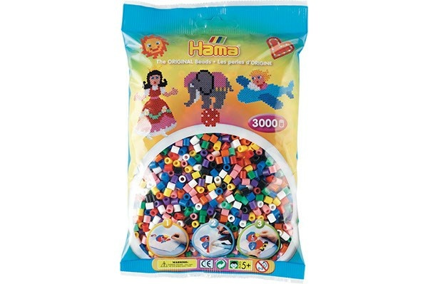 Hama Midi Helmet, Mix, 3000 kpl