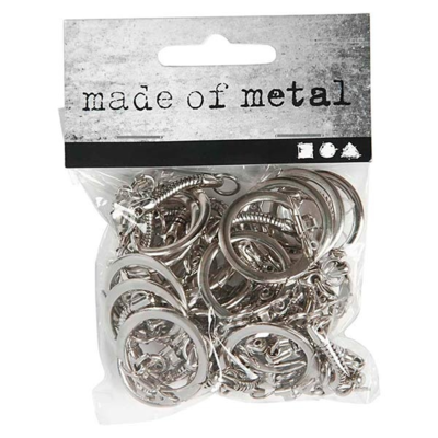 Avaimenperät ketjulla, 25 kpl