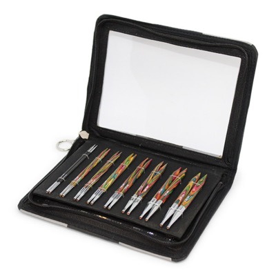 KnitPro Symfonie & Karbonz vaihdettava pyöreä tikkusarja Deluxe