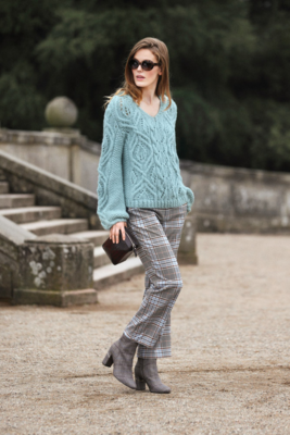 DSA68-01 Ella villapaita vaaleansininen