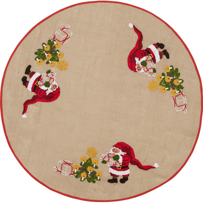 Joulukuusimatto Kirjontasarja Lahjat kuusen alle