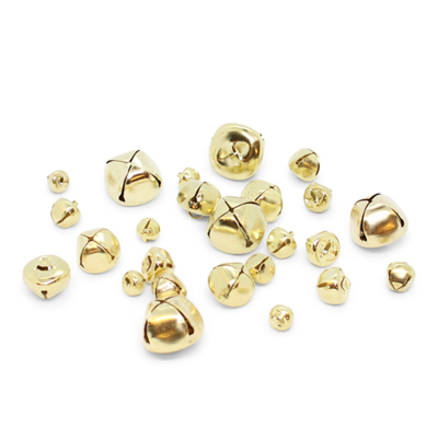 HobbyArts Bells Gold Mix, 25 kpl