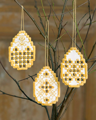 Kirjontasarja Easter Hardanger, 3 kpl