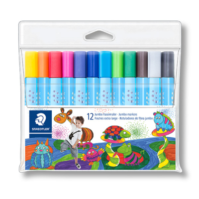 STAEDTLER Noris Jumbotusser, 12 kpl