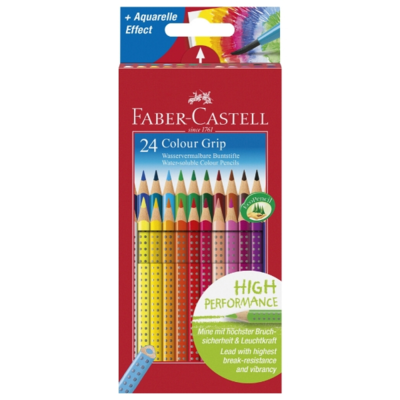 Faber-Castell Grip 2001 akvarellikolmio 24 kpl