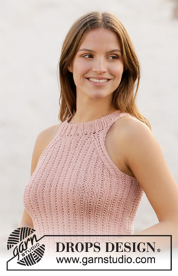 211-10 Pink Shell DROPS Designilta