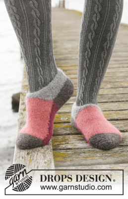 203-23 Sorbet-tossut DROPS Designilta