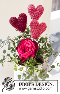 0-1222 Little Hearts by DROPS Design