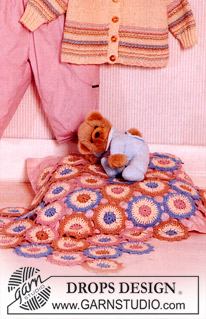 11-29 DROPS Designin virkattu vauvanpeitto