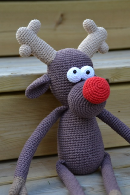 Rudolf punaisella juoksuputkella