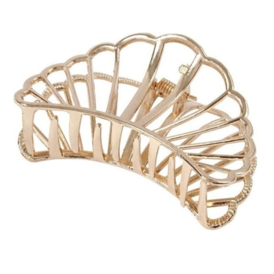 Hiusklipsi, kullattu, 1 kpl.