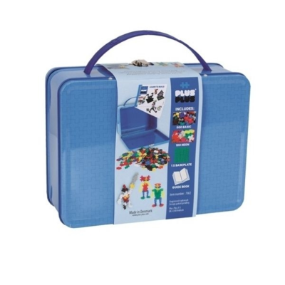 Plus-Plus metallilaukku, Basic Mix, 600 kpl.