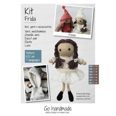 Go Handmade Neulepakkaus Frida