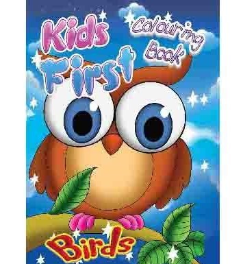 Värityskirja A4 Linnut, 16 sivua