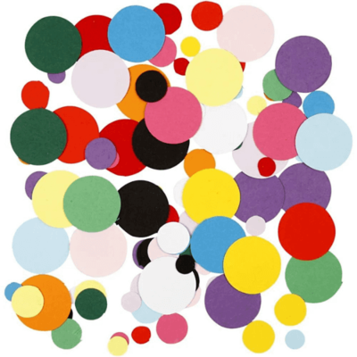 Pahvin mosaiikki pyöreä