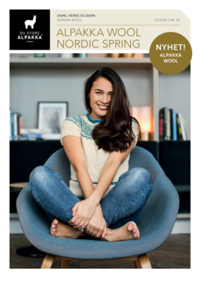 Aikakauslehti: DSA40 ALPAKKA WOOL NORDIC SPRING
